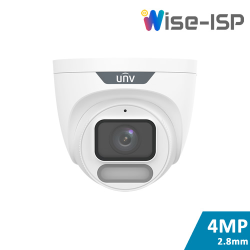 4MP Wise-ISP Turret Camera with White Light | UNV