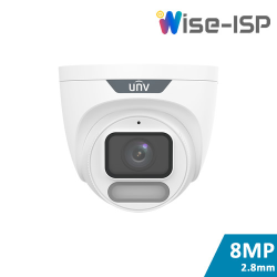 8MP Wise-ISP Turret Camera with White Light | UNV