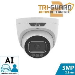 Tri-Guard 2.0 Eyeball Camera (5MP, Auto-Focus, AI, Mic) | UNV