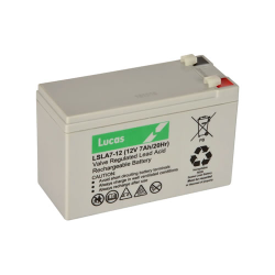 Lucas LSLA7-12 Industrial Battery (12V, 7Ah)