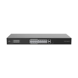 Uniview Managed POE Ethernet Switch (16 Ports, 2 Uplinks)