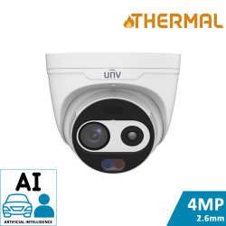 4MP Dual-Spectrum Thermal Turret Camera (Thermal & Optical)